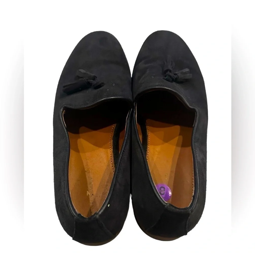 Zara Men Suede Tassel Loafers Classic Style Size 41 or 8